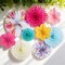9-Piece Paper Flowers Wall Decor Set | Tissue Paper Fans & Floral Backdrop for Tea Party, Classroom, Valentine's Day, Mother's Day & Wedding Decorations